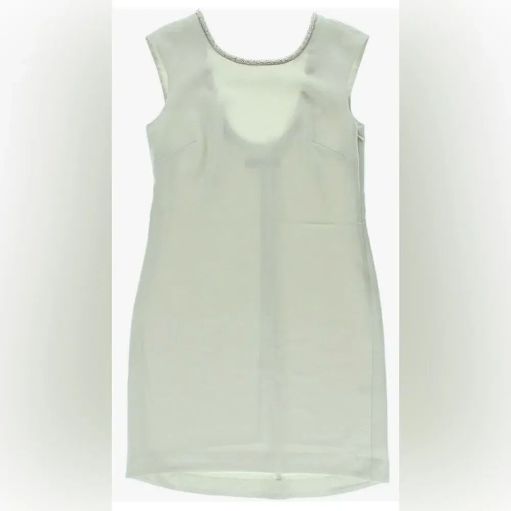 Trina Turk Women's Rivas Sleeveless Scoop Back Dress cream size 2